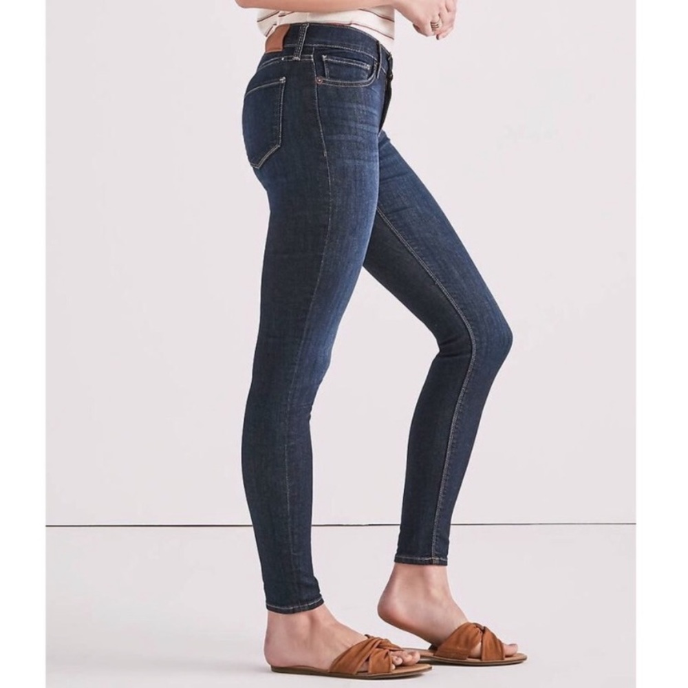 Lucky Brand Women's Skinny Jeans - Dark Blue